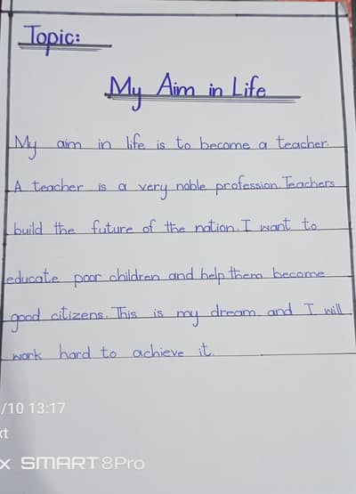 Neat Handwriting Service-English assignment Narrowal