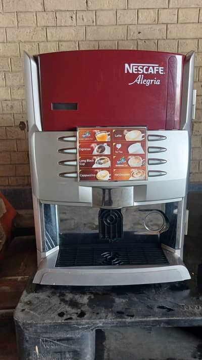 Nestle Nescafe Alegria Tea and coffee vending machine