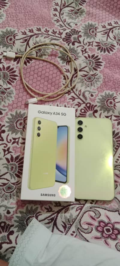 Samsung Mobile A34 5G 8/256