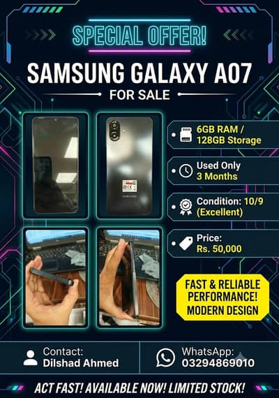 Samsung galaxy A07 6/128