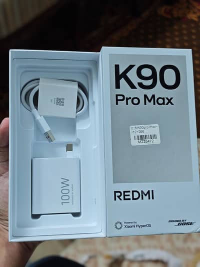 Xiaomi Redmi K90 Pro Max 12GB/256GB Non-PTA Non Active Full Box