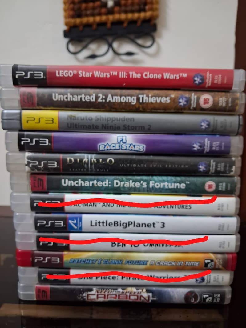 pS3 Games DVDs 2