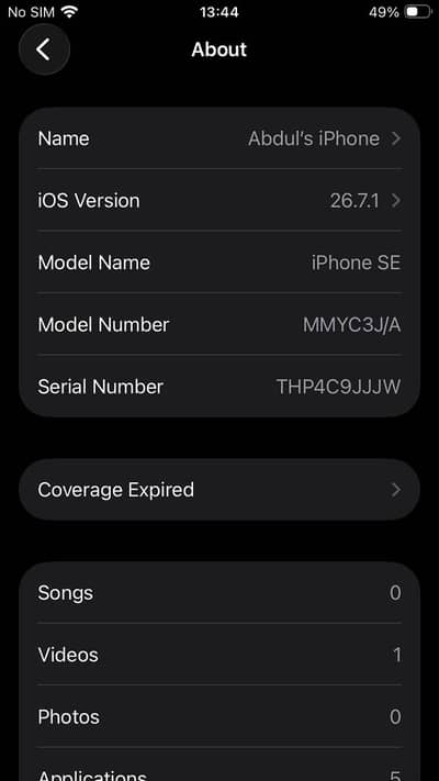 Apple iPhone SE