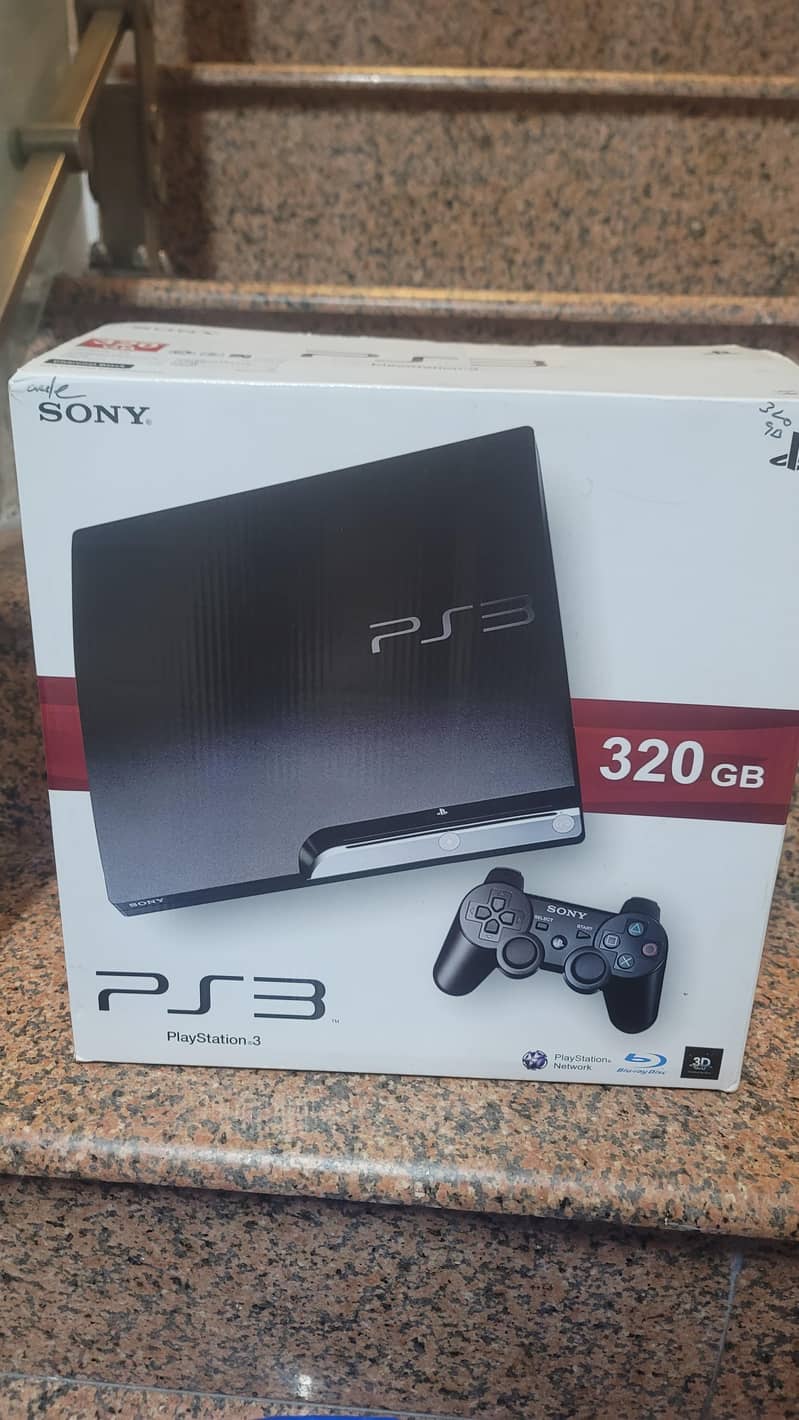 PS3 SLIM WITH FOUR CONTROLLER 5