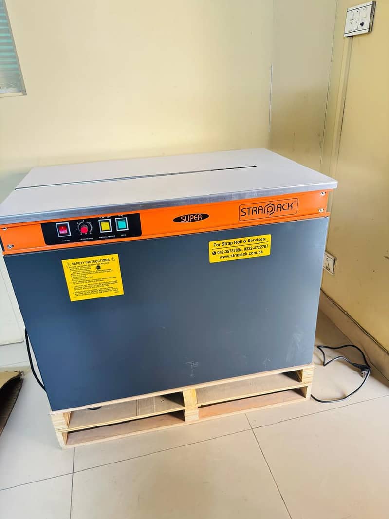 Plastic Strap Roll & Strapping Machine 3