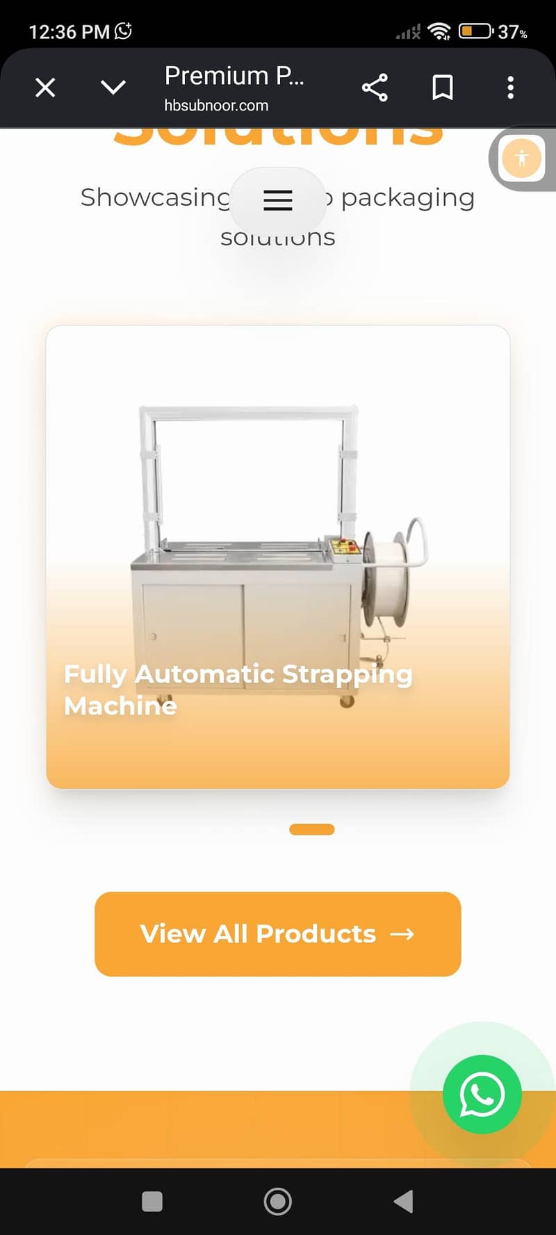 Plastic Strap Roll & Strapping Machine 5