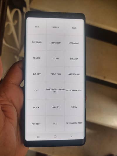 Samsung Mobile Note 8 6gb64gb official approved