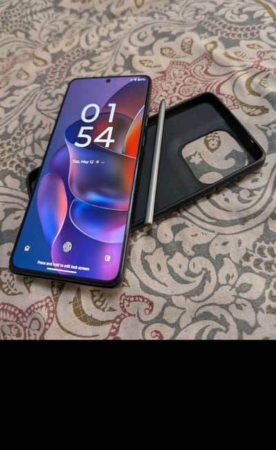 Motorola Moto G Stylus 2025 with original pen