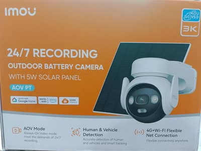 IMOU AOV PT (5MP) OUTDOOR BATTERY CAMERA WITH 5W SOLAR PANEL