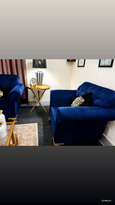 Chinioti sofa Navy blue