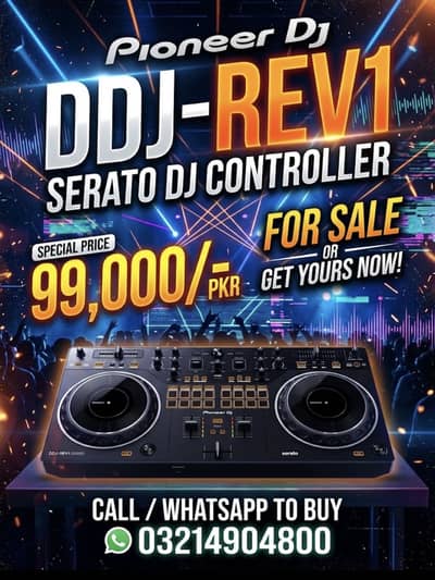 Pioneer DJ DDJ-REV1 Serato DJ Controller