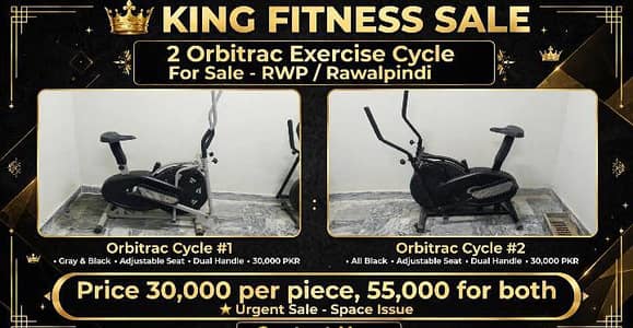 2 Orbitrac Exercise Cycle For Sale Rawalpindi Urgent