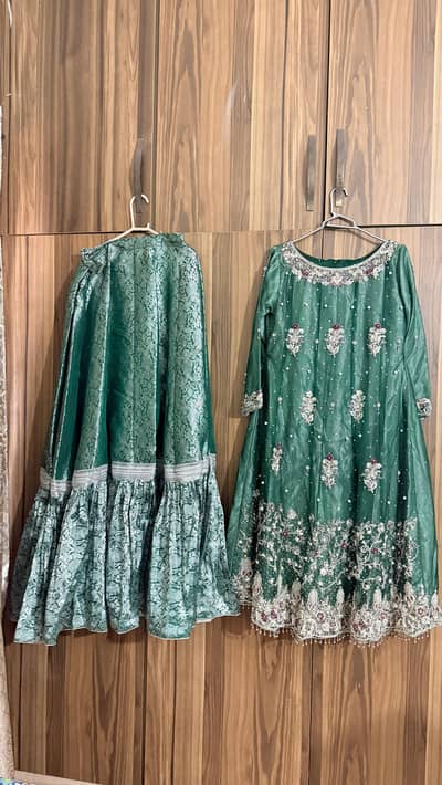 walima bridal lehnga