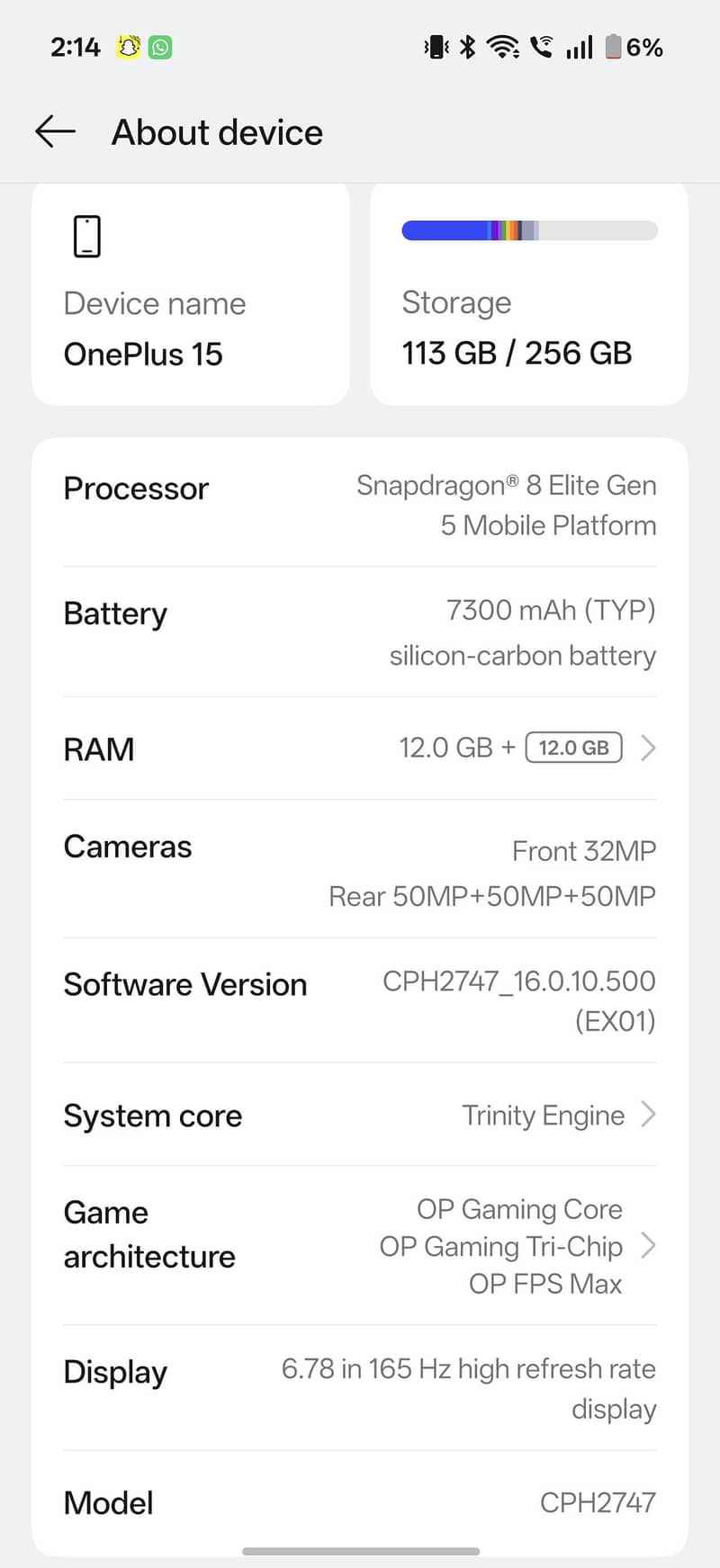 One Plus 15 2