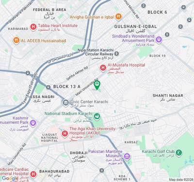 3 BEDS DRAWING DINING BOUNDARY WALL FLAT FOR SALE IN BLOCK 16, GULSHAN E IQBAL