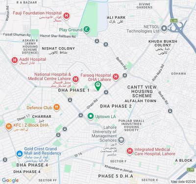 Premium 2 Kanal Residential Plot for Sale Prime Location in DHA Phase 1, Lahore