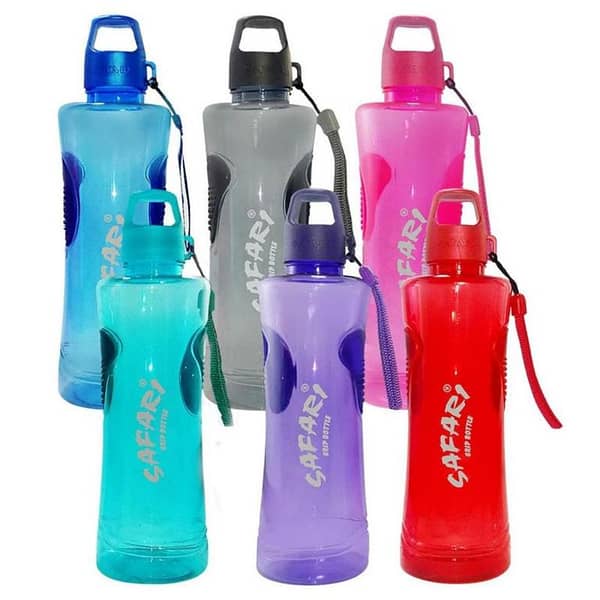T  High Quality Plastic Grip Water  For School, Office, Gym - 800ml