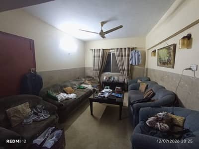 3 BED D/D CORNER FLAT FOR SALE IN BLOCK 13-A, GULSHAN E IQBAL