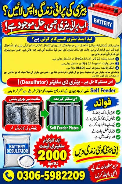 بیٹری کی پرانی زندگی واپس لائیں؟ اب پرانی بیٹری بھی ، حل موجود ہے ؟ BA