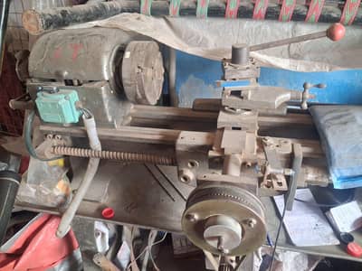 4 Foot Lathe Machine CNC Converted