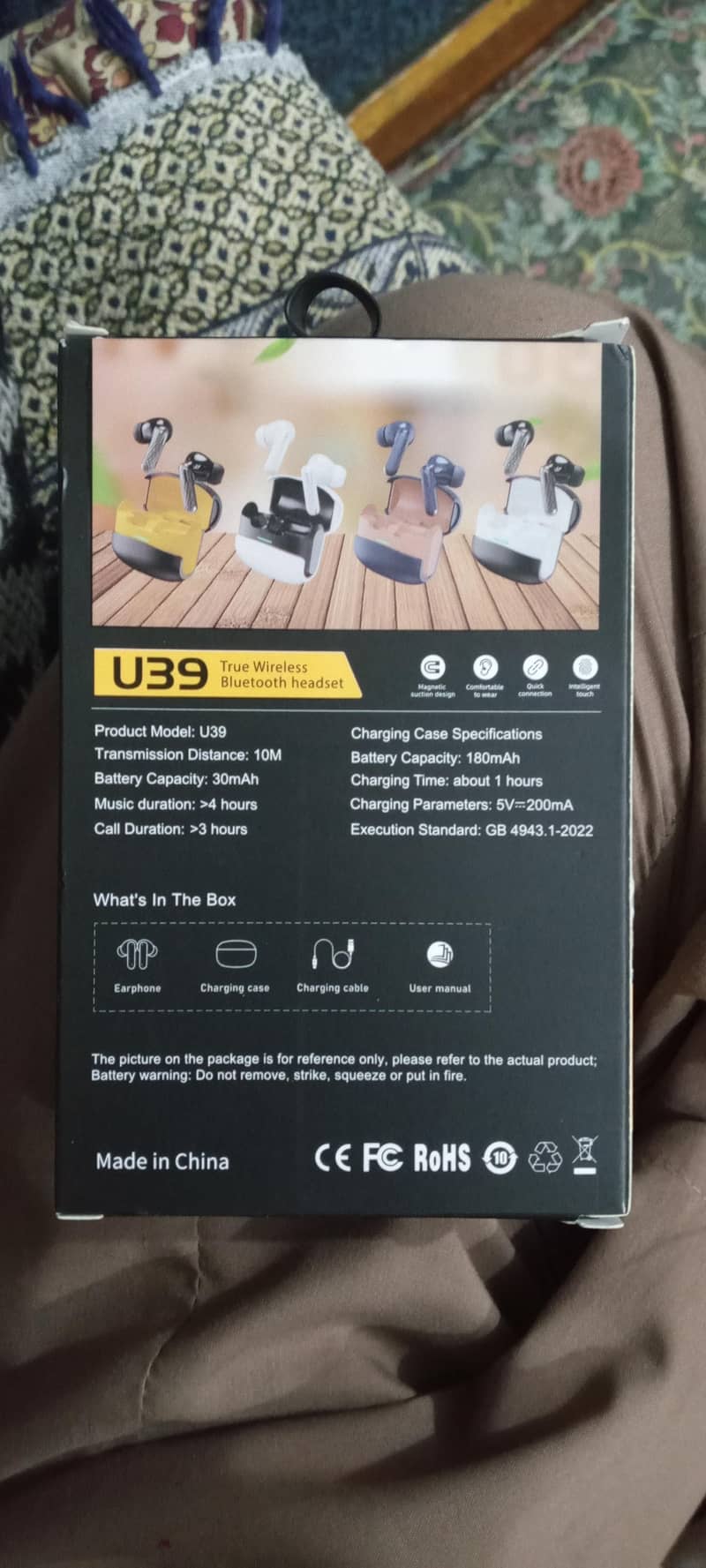 earbuds U39 1