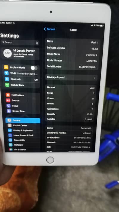 apple ipad mini 4 16gb