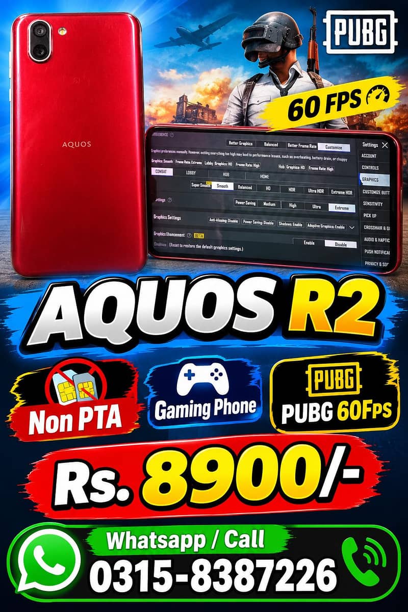 Sharp Aquos R2 0