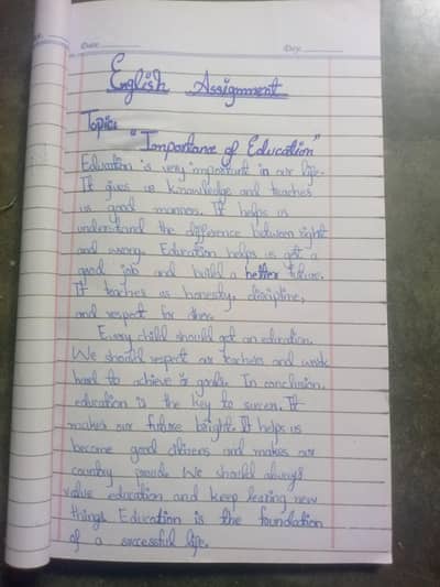 assignment writing