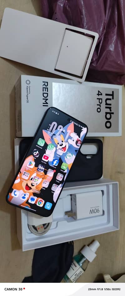 Redmi Turbo 4 pro 16/256 OFFICIAL PTA APPROVED COMPLETE BOX