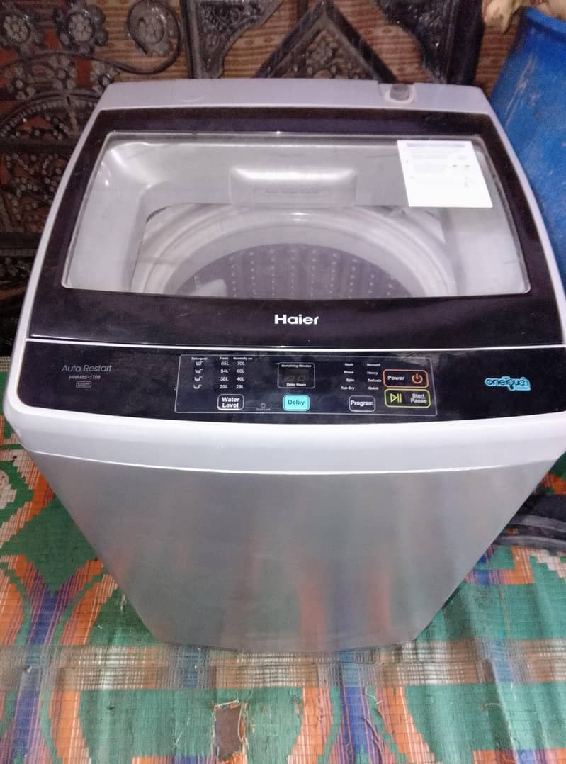 Haier automatic washing machine 0