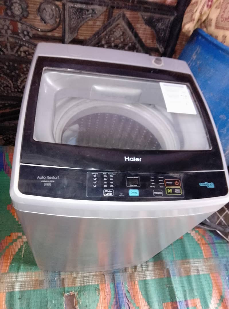 Haier automatic washing machine 1