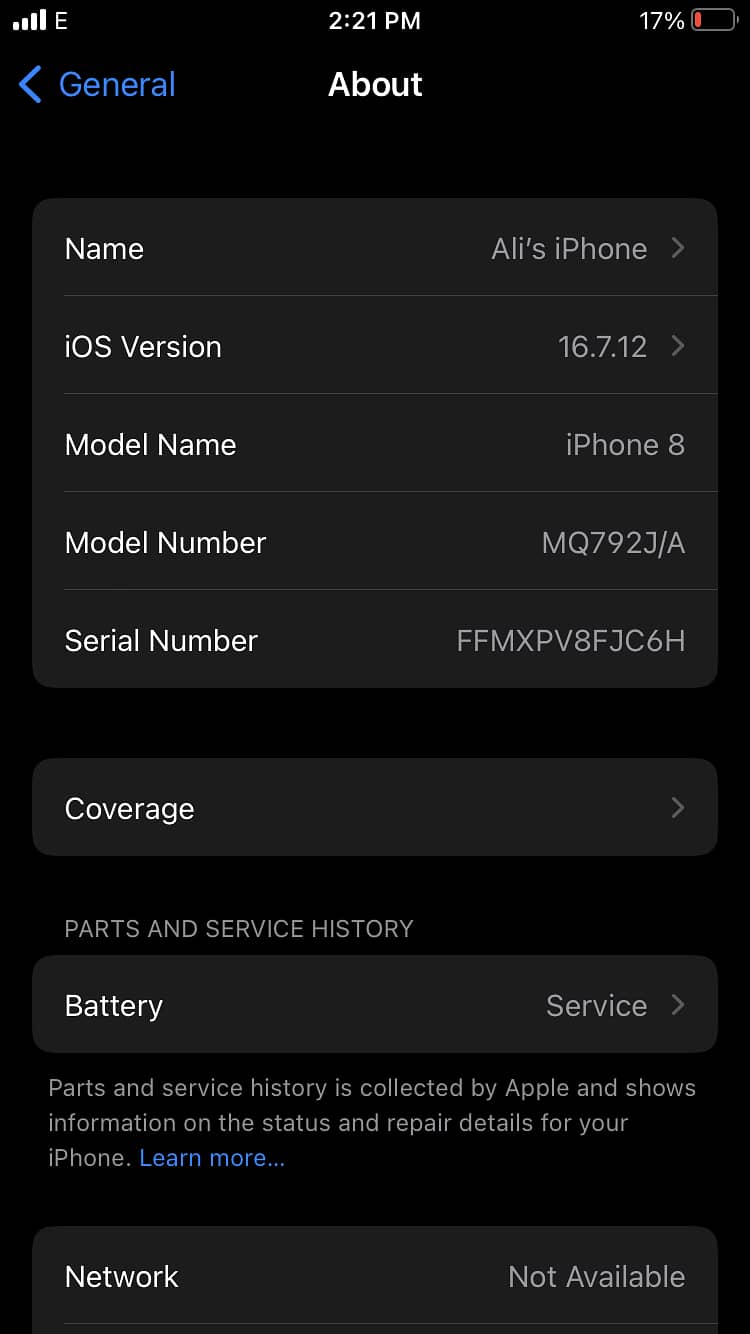 Apple iPhone 8 5