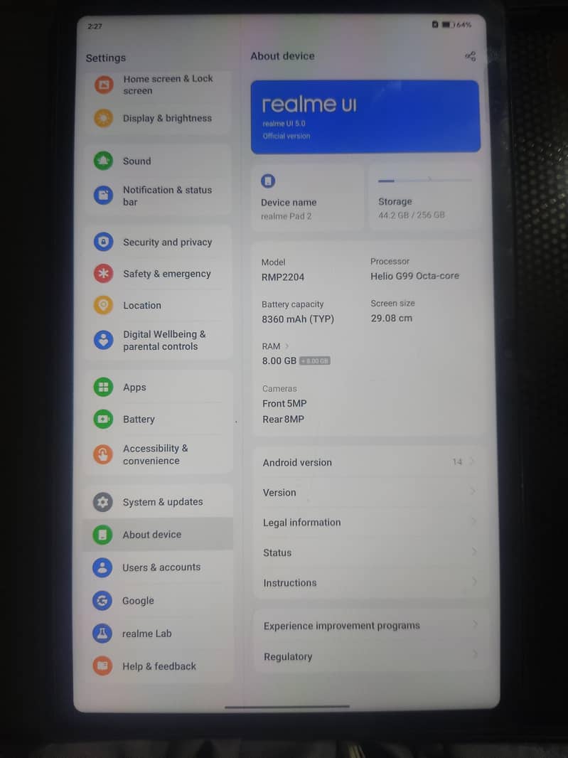 Realme pad 2 0