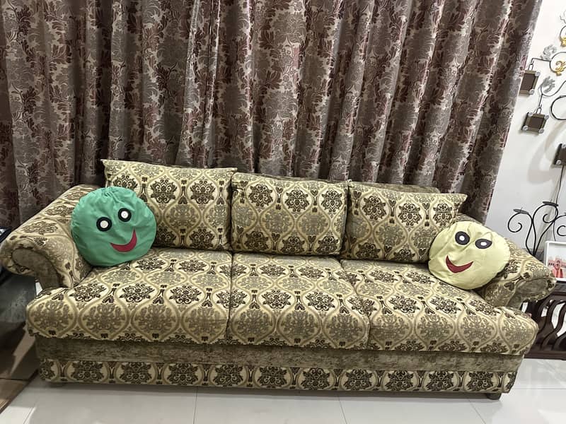 3 Seater Sofa with two single sofas 0