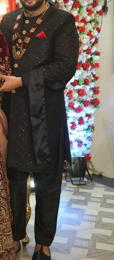 groom shirwani barat dress
