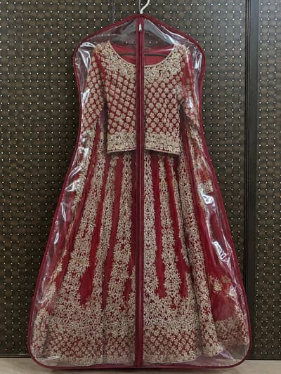 Beautiful Red Bridal Lehenga | Worn Once | 10/10 Fresh Condition