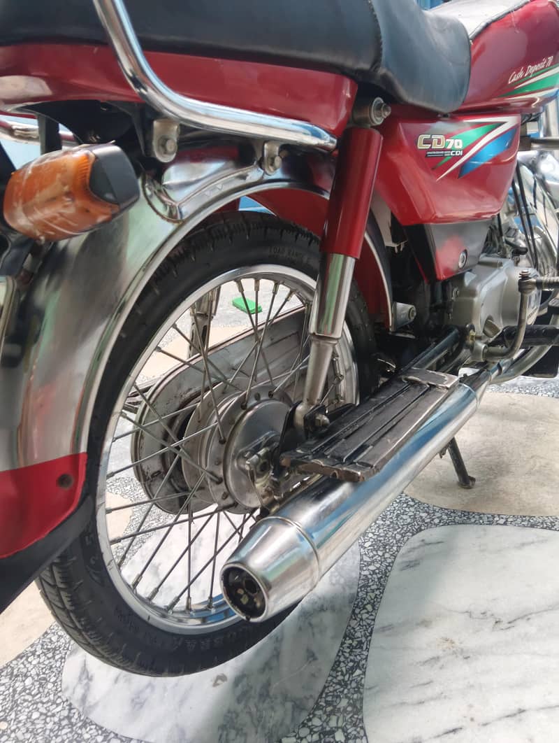 Honda cd70 2016 modle 6