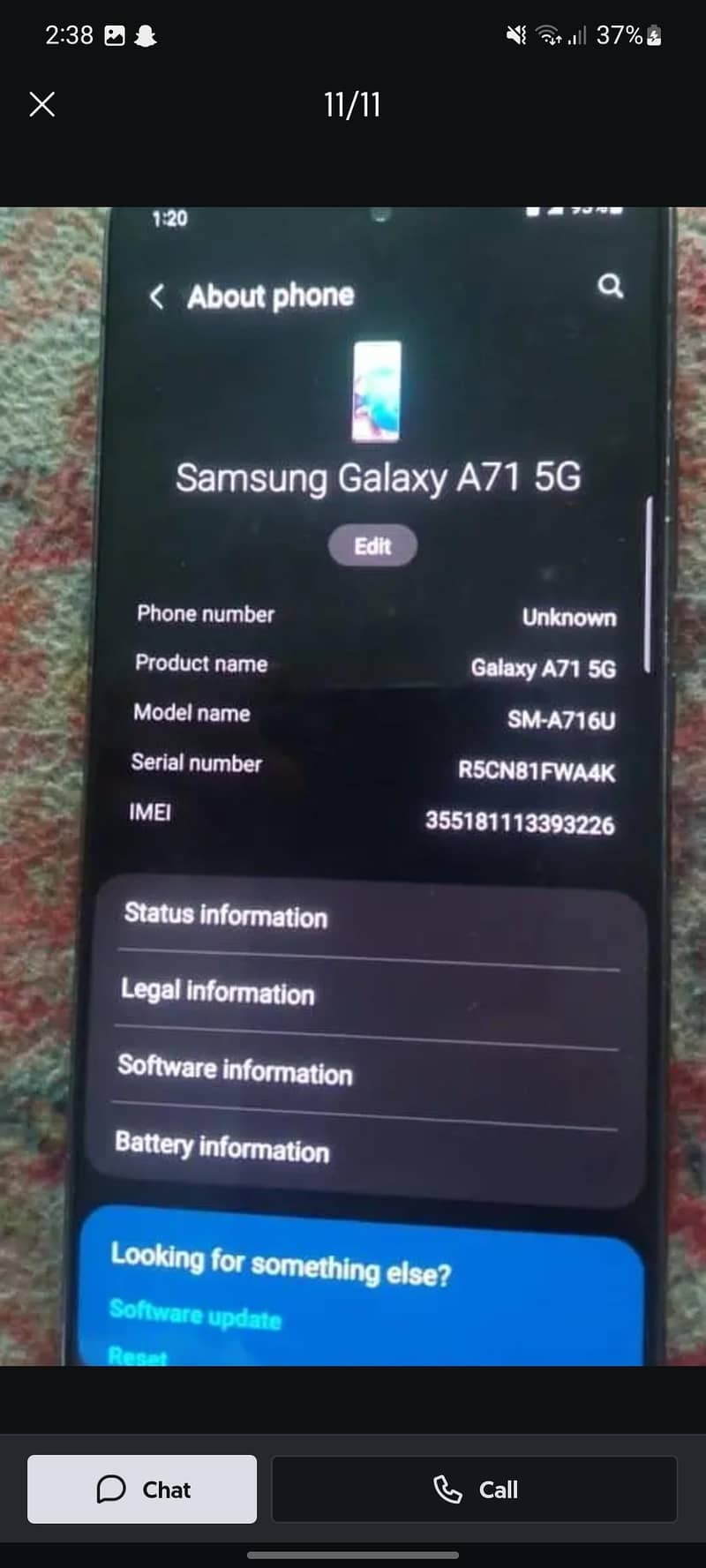 Samsung Mobile A71 - Mobile Phones - 1120301676