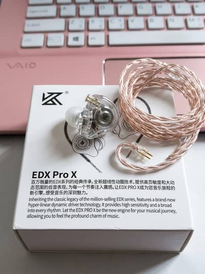 KZ EDX Pro X Gaming IEMs / Earphones - Brand New Sealed Pack