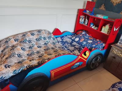 Kids wooden  car bed for boys
