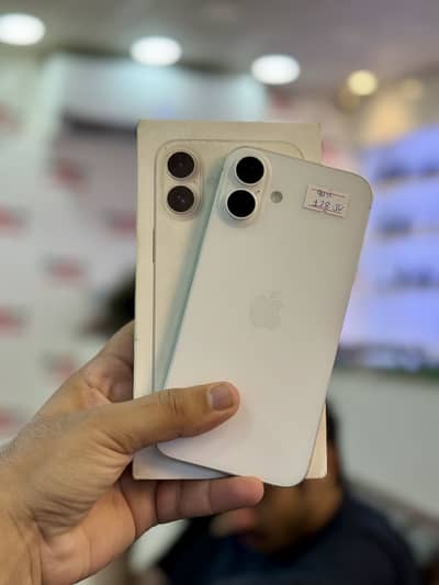 Apple iPhone 16 Plus | Silver | 128GB | 90% Health | JV