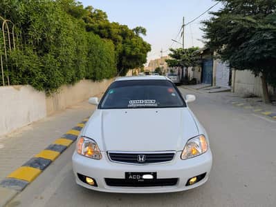 Dr (R) Army Officer Used Well maintained Original Honda civic EXi 1999