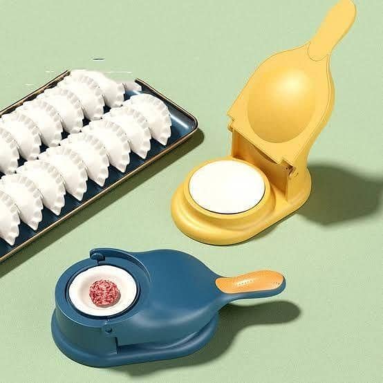 T   2 in 1 Plastic Mini Dumpling Maker