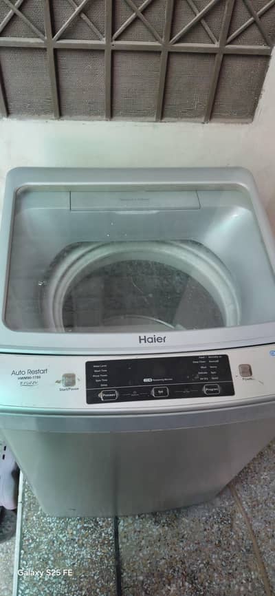 haier 9 kg top loaded