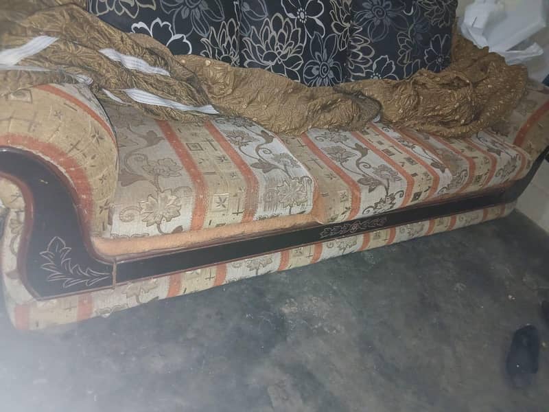 5 setar sofa set with sofa cover 1