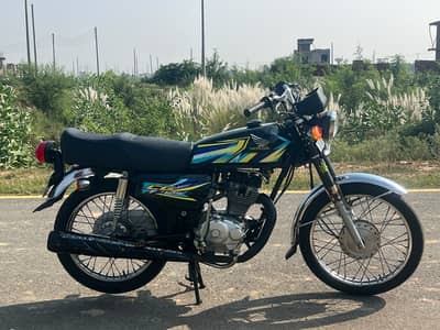 Honda CG 125 2024 model black edition