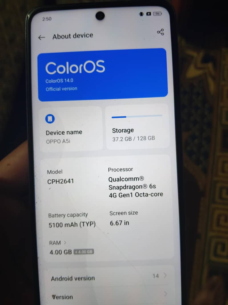 OPPO A6i 1