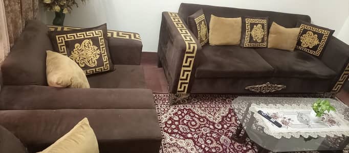 Sofa 5-Seater 9-Cushions