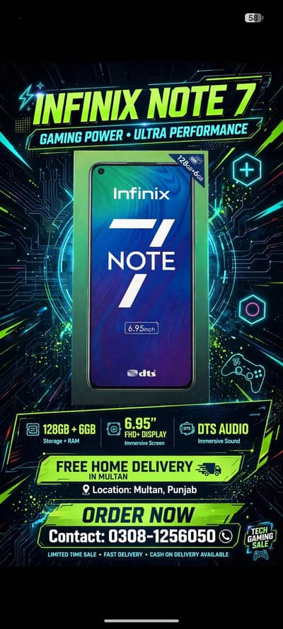 Infinix Note 7 6/128