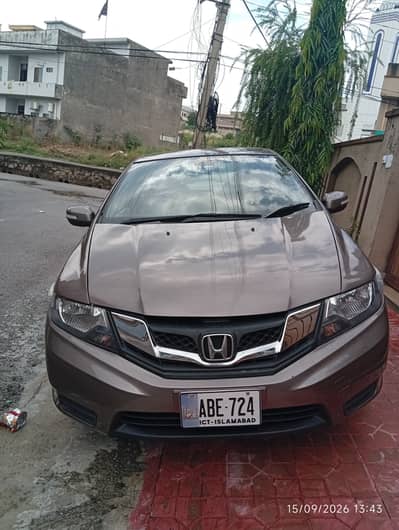 Honda City 2016 manual Islamabad registered